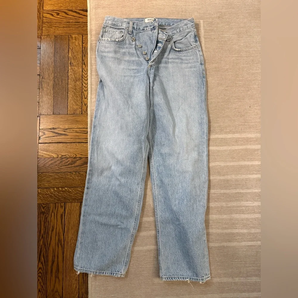 AGOLDE Criss Cross Upsized Jeans, Size 26 👖 - Picture 4 of 8